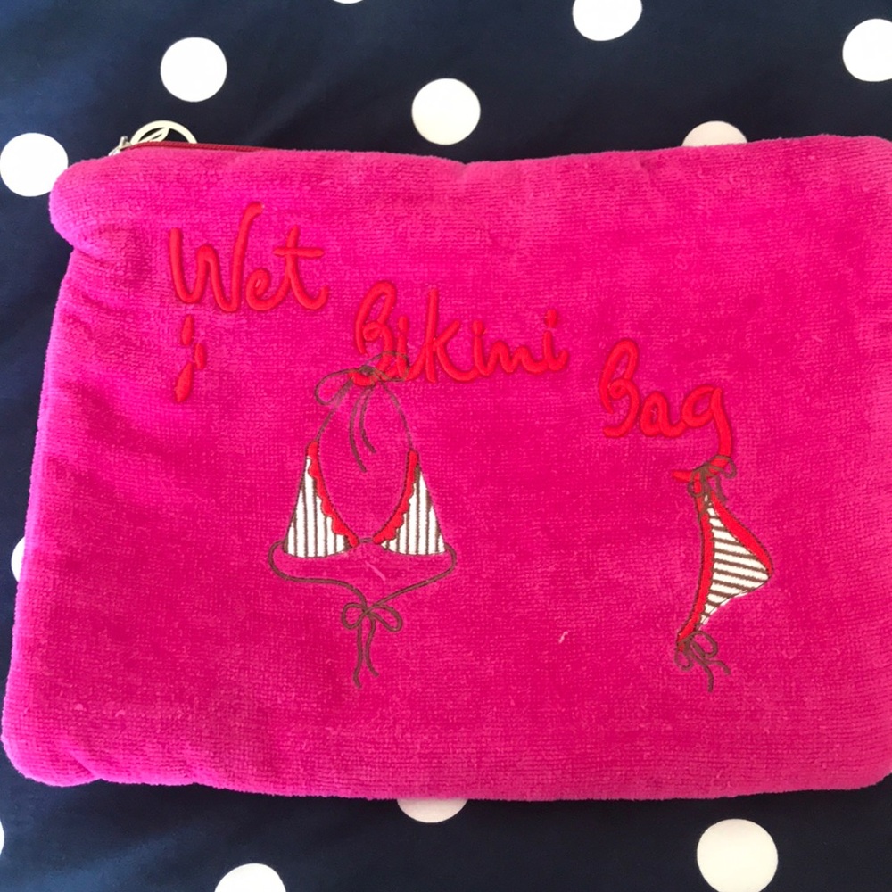 Henri Bendel Clutch wet bikini bag